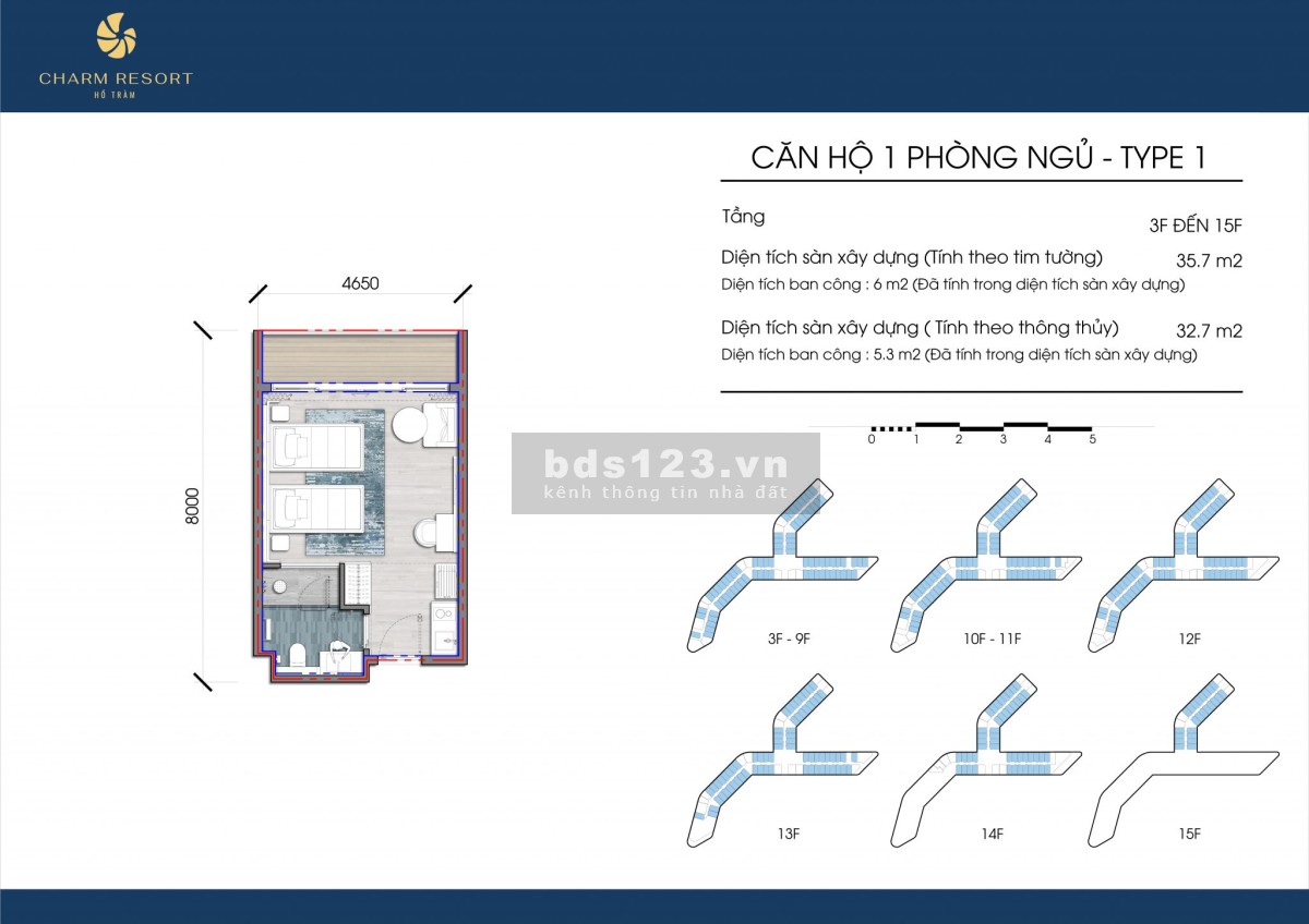 Bán căn hộ biển chia sẻ lợi nhuận 90% chỉ cần thanh toán 600 triệu Hồ Tràm