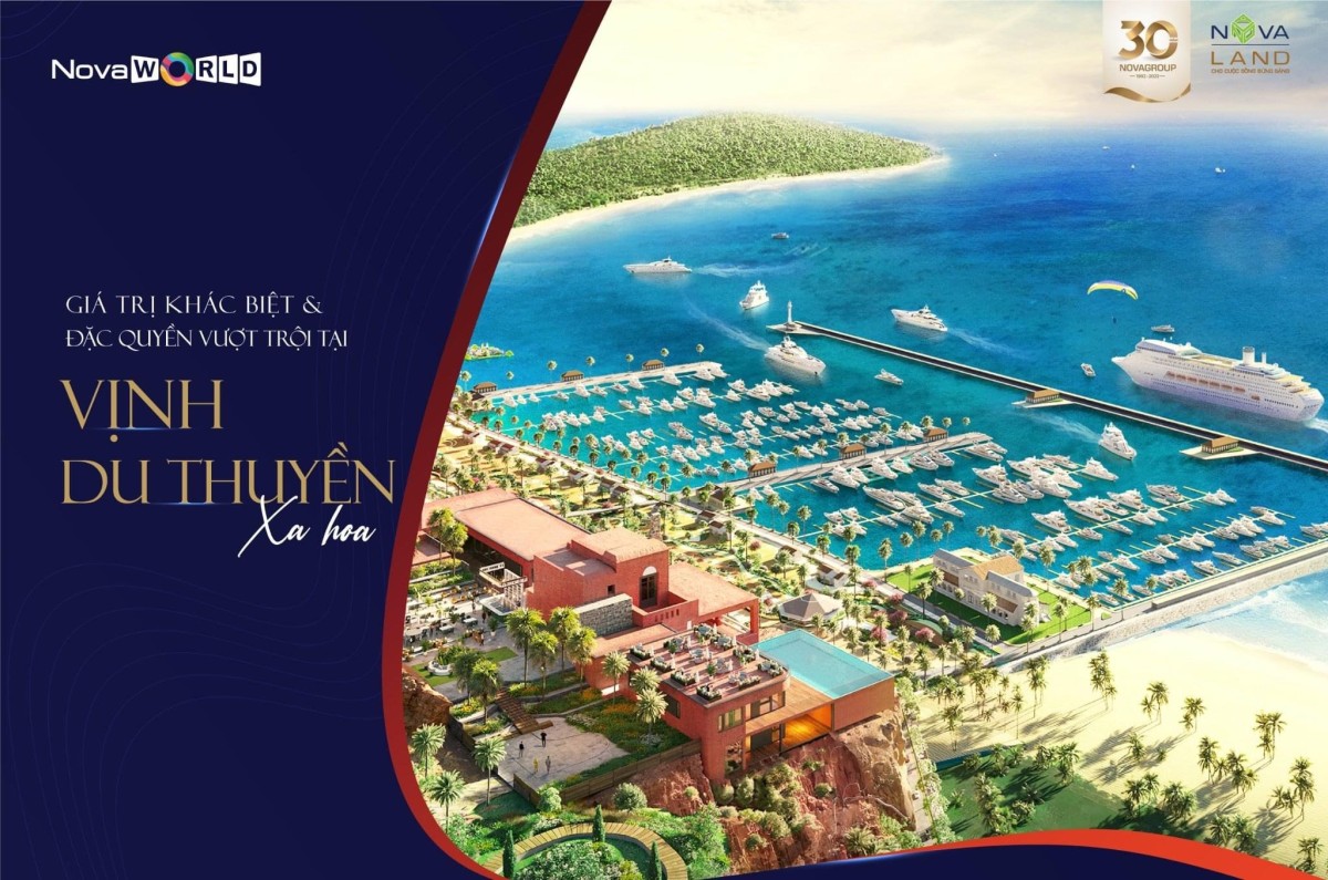 NovaWorld đẳng cấp số 1 tại Việt Nam - Marina City - Novaworld Mũi Né