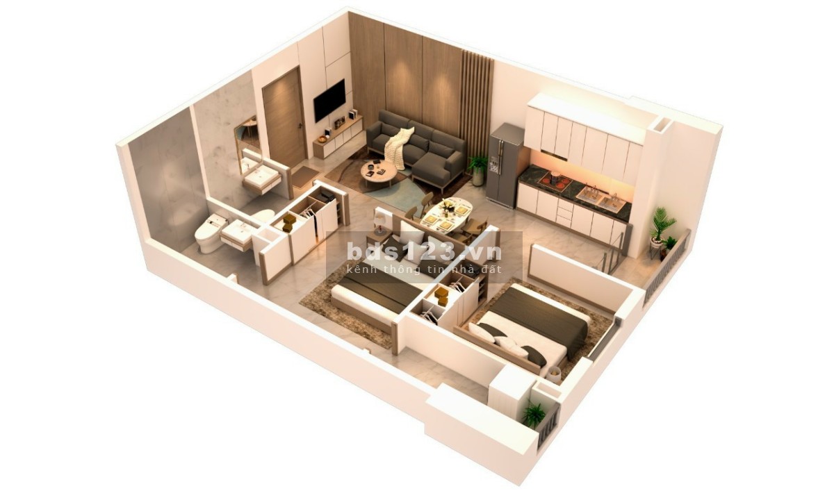 Căn hộ Thuận An Bình Dương, bàn giao tháng 9, thanh toán chỉ 30% giá 1.7 tỷ