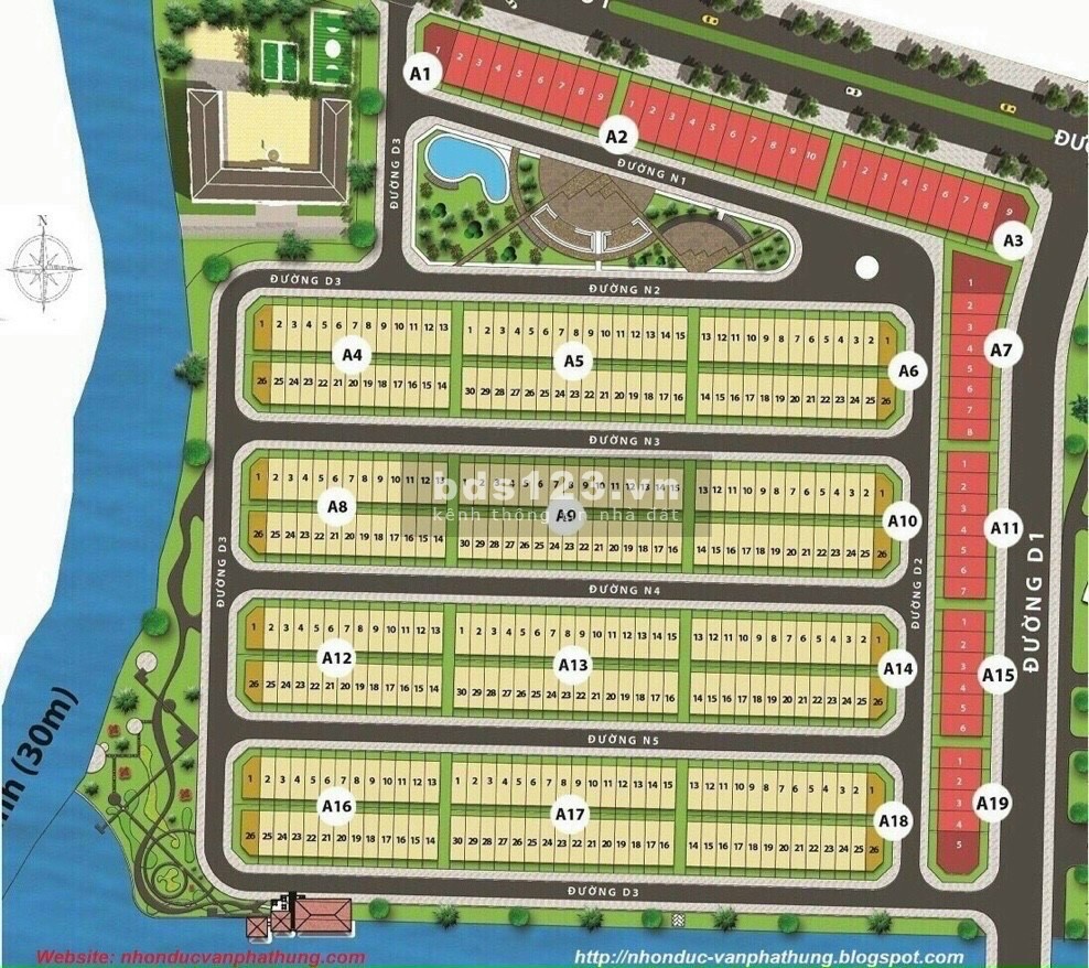 Chỉ 3,1 tỷ (gồm 300 triệu móng cọc) có ngay lô đất KDC Nhơn Đức, diện tích 95m²