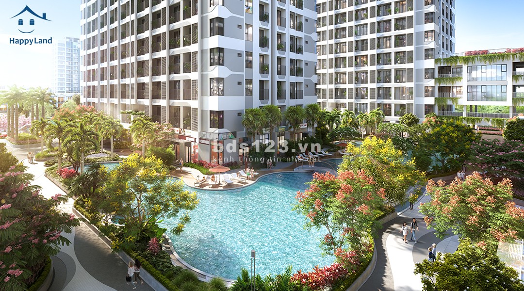 Sở hữu căn hộ dt 63m2, trung tâm Quận 9, giá chỉ thanh toán 800 triệu, pháp lý chuẩn