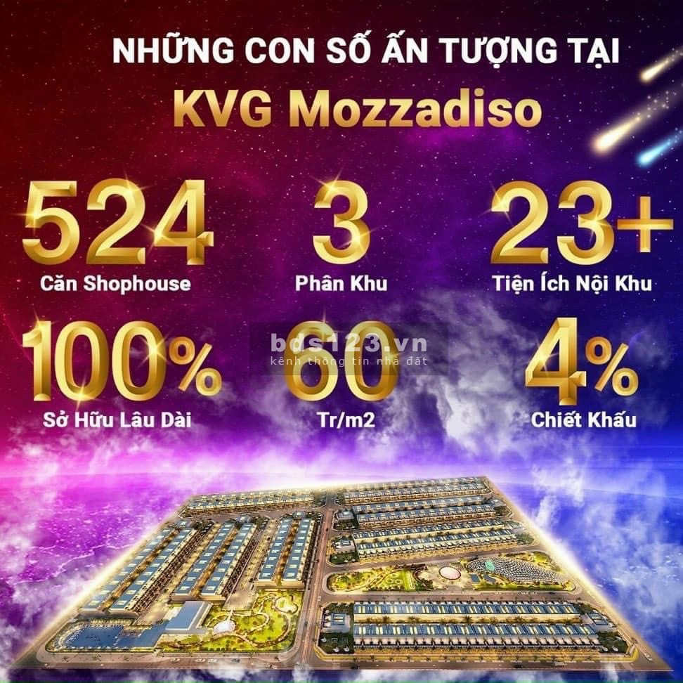 Bán dự án biệt thự liền kề shophouse khu KVG Mozzadiso Nha Trang dt 100m2, 6 tỷ, sở hữu lâu dài