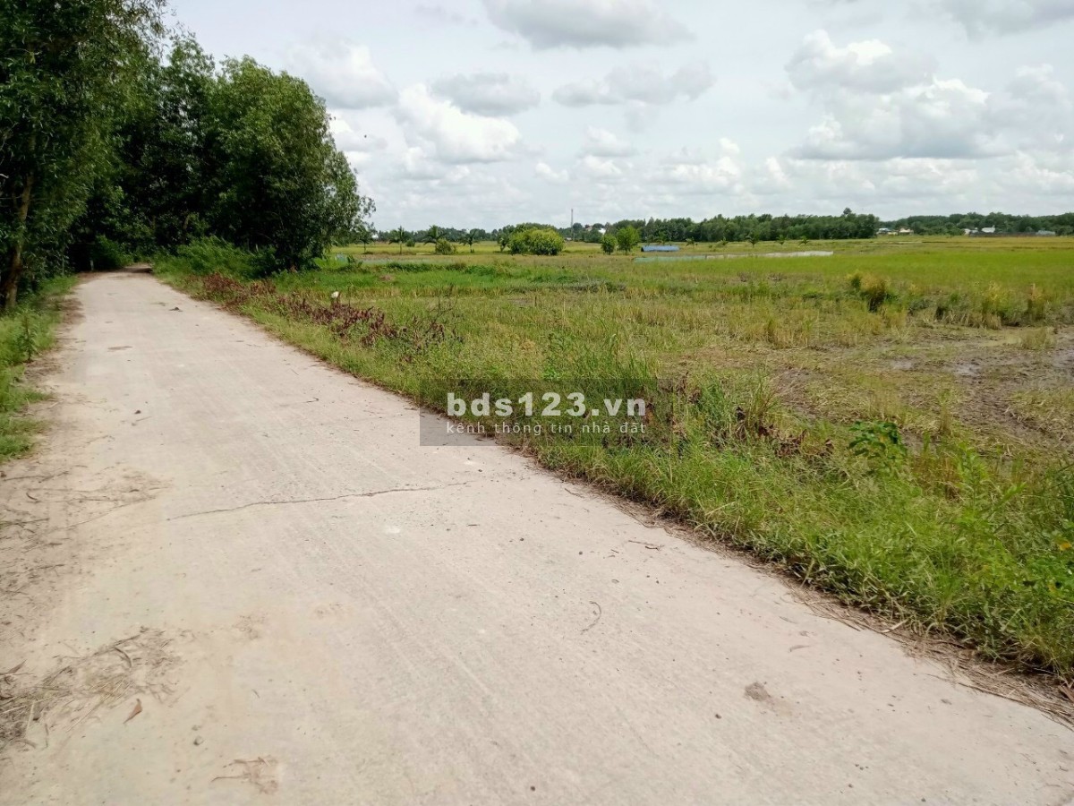 Bán đất chính chủ 2 mặt tiền đường, 2700m2, sổ hồng riêng, giá 1,3 Triệu/m2