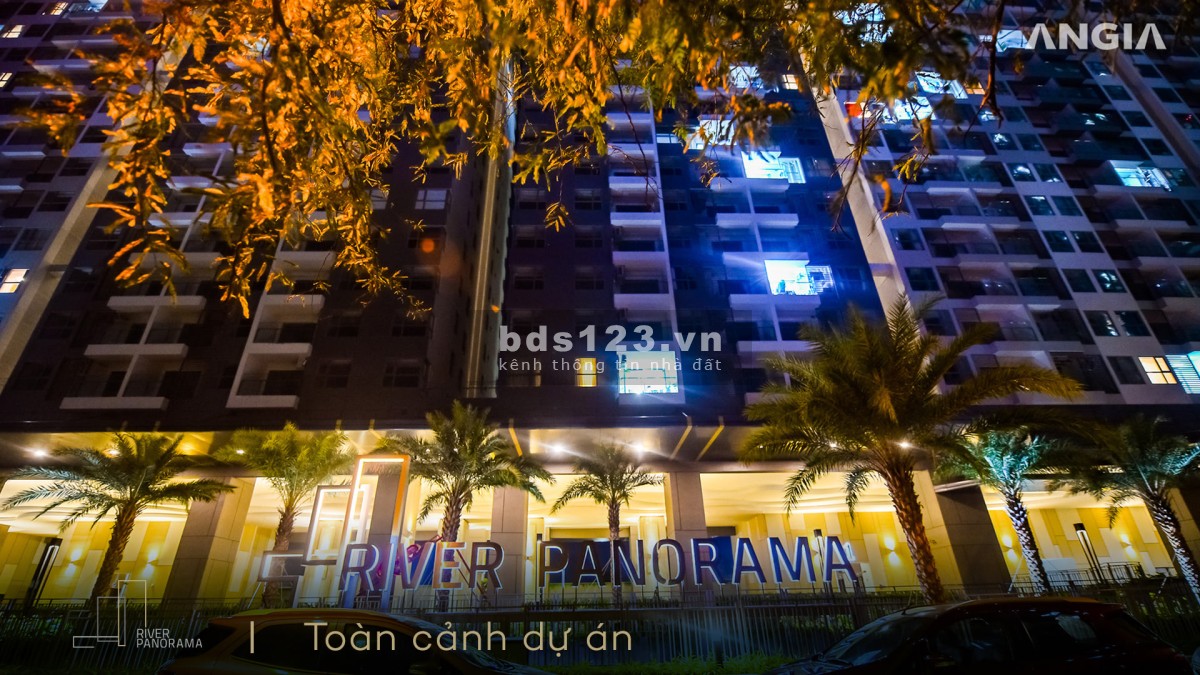 Bán căn hộ River Panorama, 2 PN + 1 WC tầng long môn, nhà mới 100% giá chỉ 2,68 tỷ
