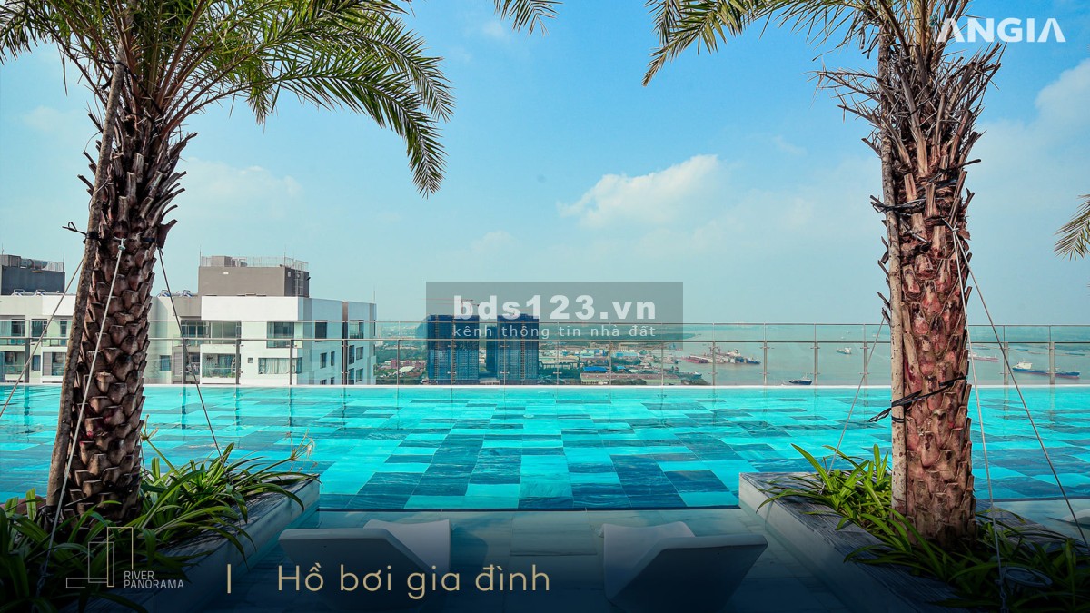 Bán căn hộ River Panorama, 2 PN + 1 WC tầng long môn, nhà mới 100% giá chỉ 2,68 tỷ