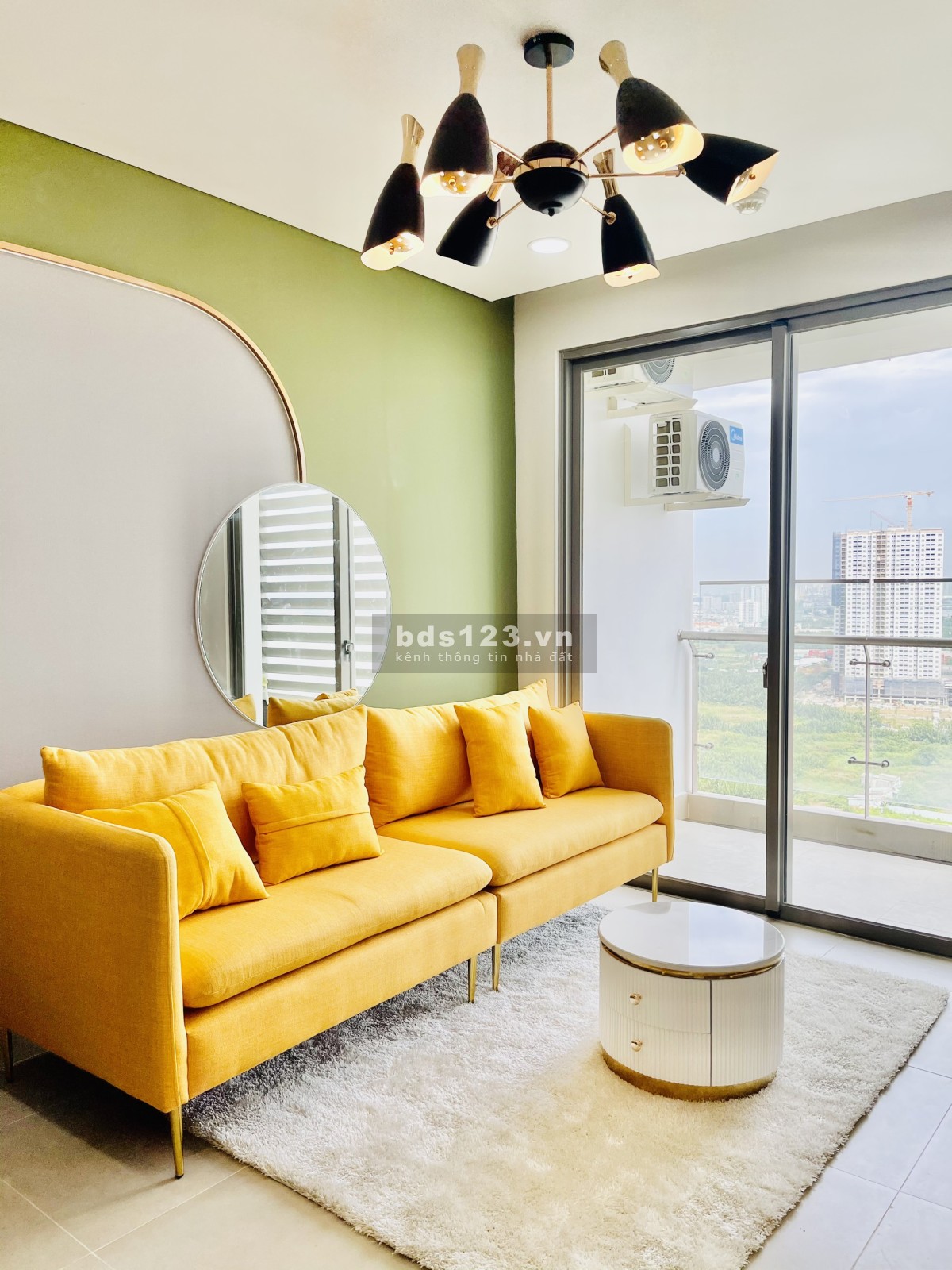 Bán căn hộ River Panorama, 2 PN + 1 WC tầng long môn, nhà mới 100% giá chỉ 2,68 tỷ