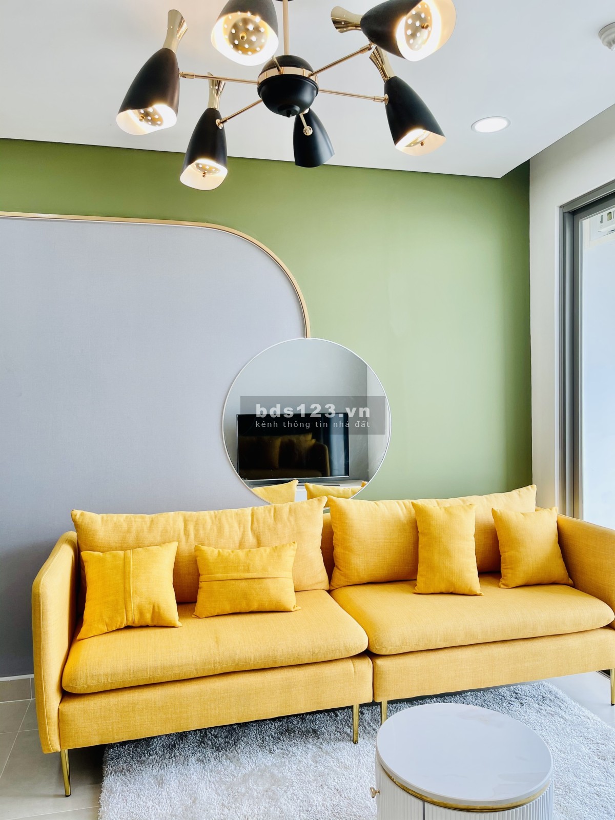 Bán căn hộ River Panorama, 2 PN + 1 WC tầng long môn, nhà mới 100% giá chỉ 2,68 tỷ