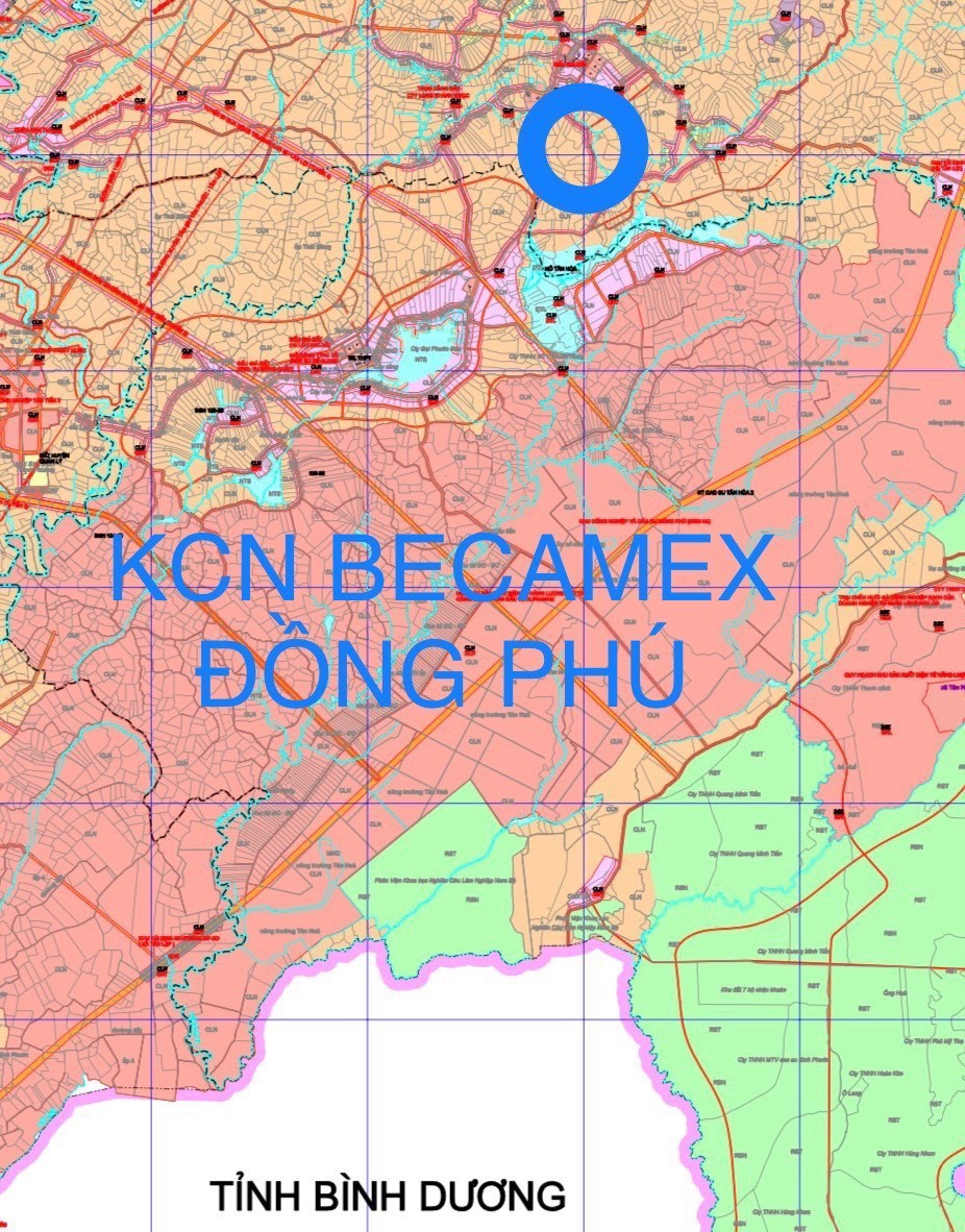 Đất chính chủ ngay khu công nghiệp Becamex Đồng Phú Bình Phước