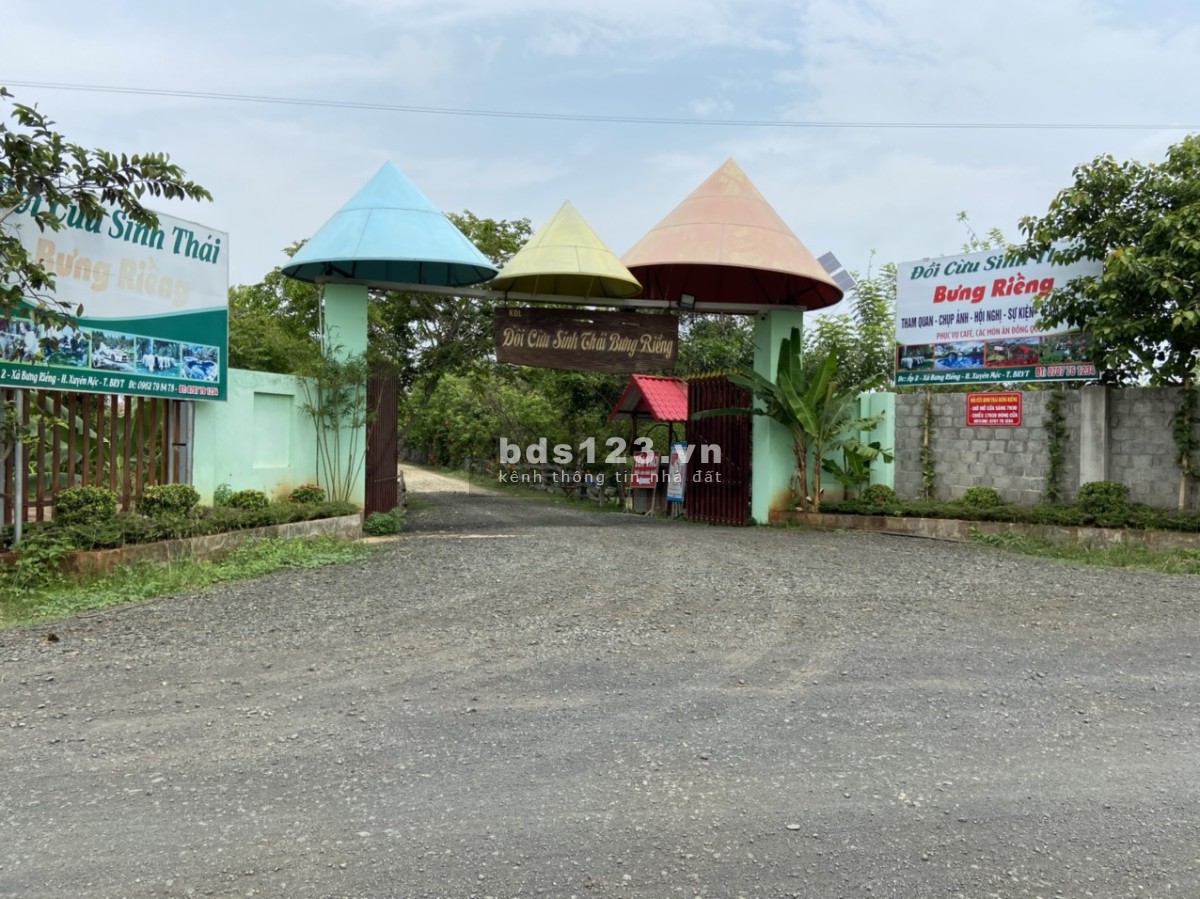 1017m2 đất ngay sát dự án đường 56 Bưng Riềng. Sổ riêng, đường xe hơi