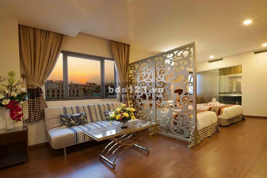 Khách sạn MT 41 Trần Trọng Cung, Q7 dt 10x23m hầm 8 Tầng. 75 tỷ TL gọi Quân 0911989098