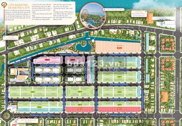 Bán đất nền nhà phố khu đô thị mới Cồn Khương, liên hệ 0586443271, giá đầu tư