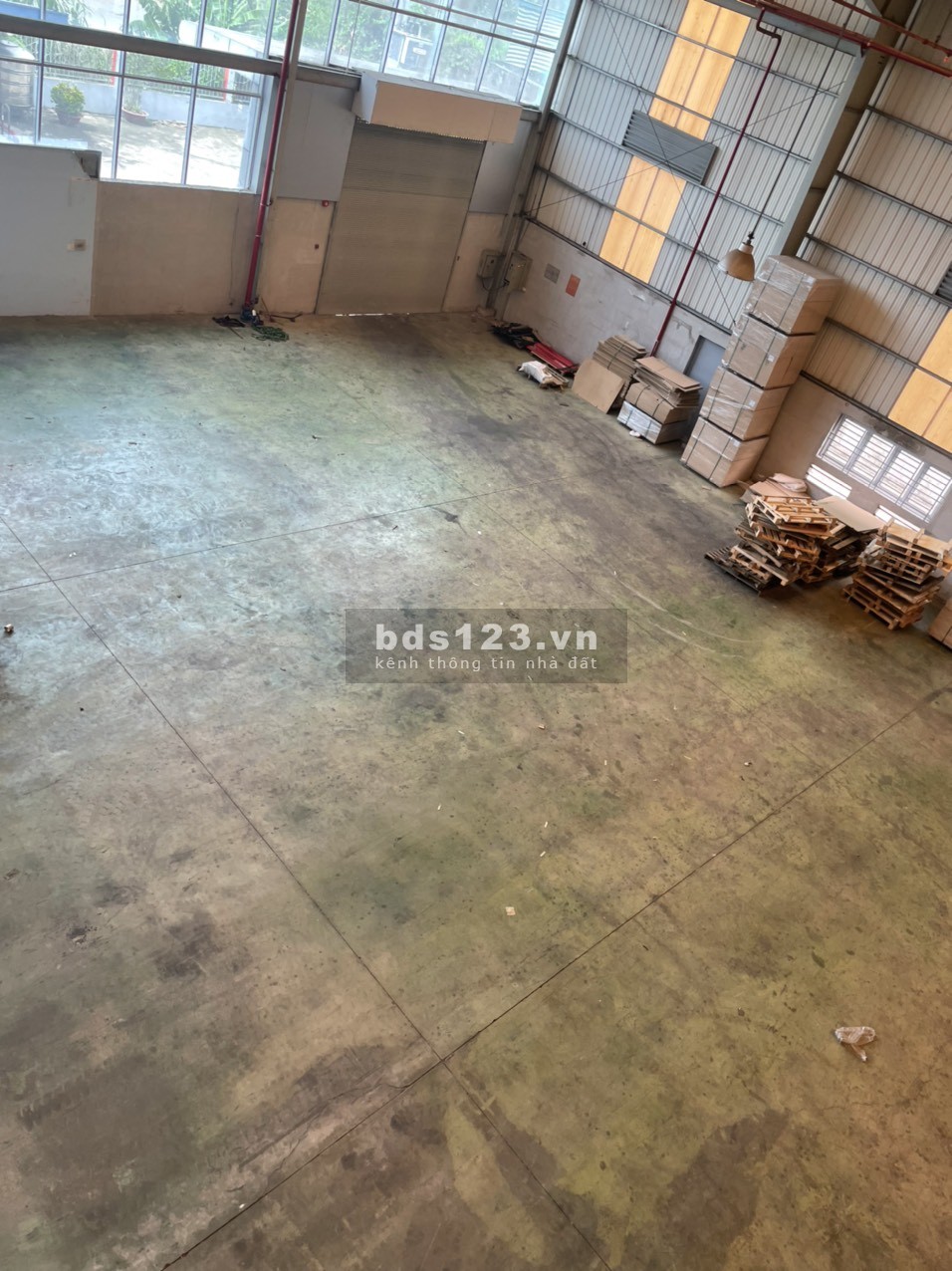 Cho thuê kho xưởng diện tích 1840m2 KCN Hải Sơn, Đức Hòa, Long An