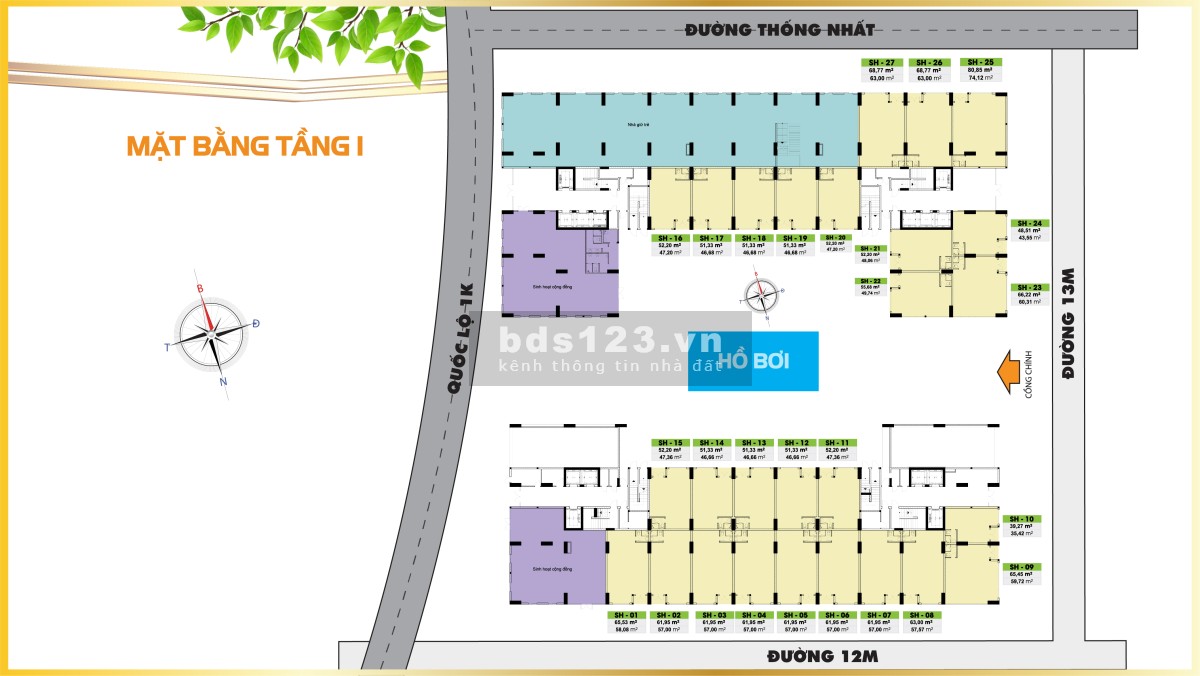 Đừng mua CH Bcons Plaza khi chưa xem căn giá rẻ nhất. Liên hệ: 0988.104.535