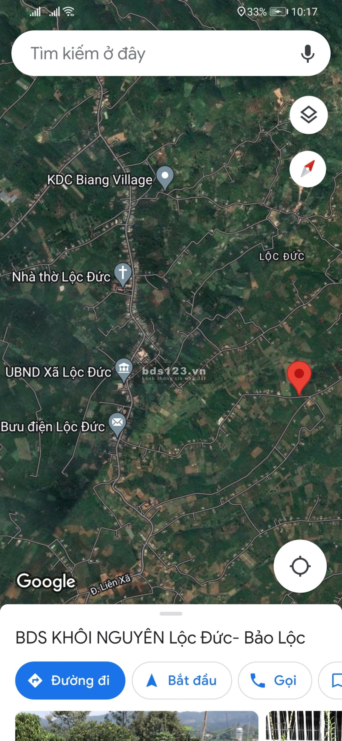 Bán Đất Thổ Cư Chính Chủ Xã Lộc Đức Huyện Bảo Lâm Tỉnh Lâm Đồng