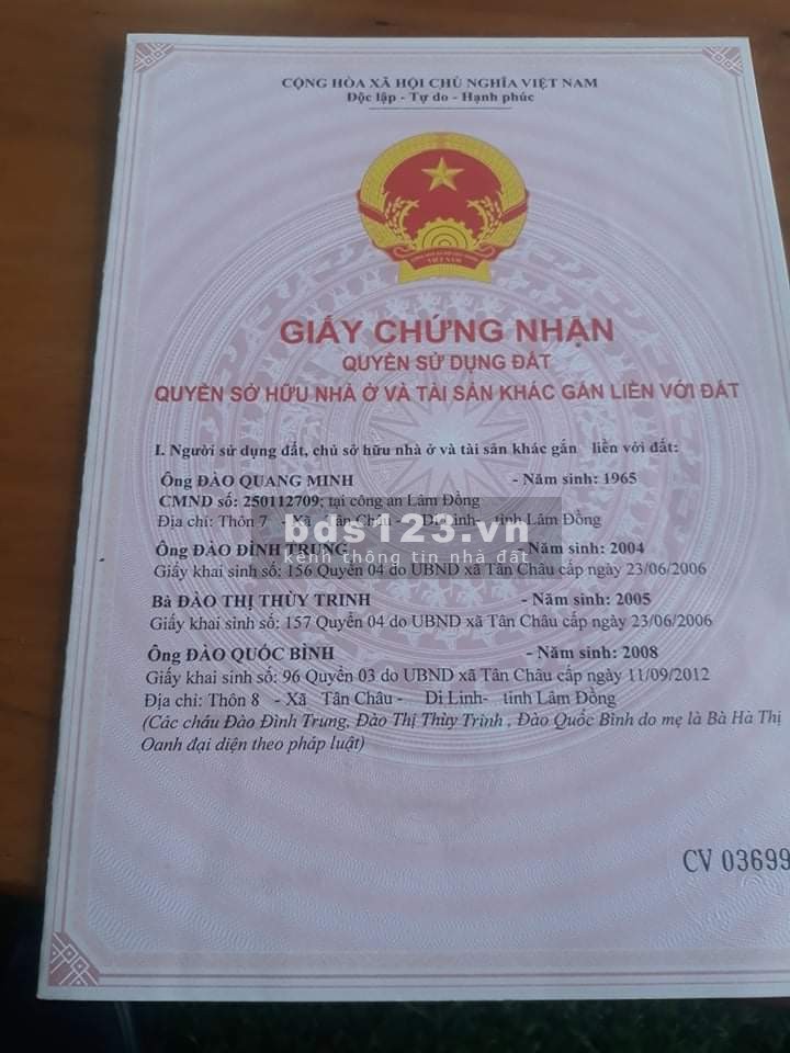 Chính chủ cần bán số nhà 1a nguyễn trãi p10 tp đà lạt giá 35 tỷ
