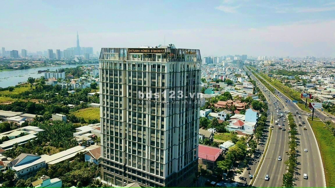 Cho thuê CH 2PN Full NT ST Moritz Phạm Văn Đồng gần Giga Mall nhà mới view sông Sài Gòn