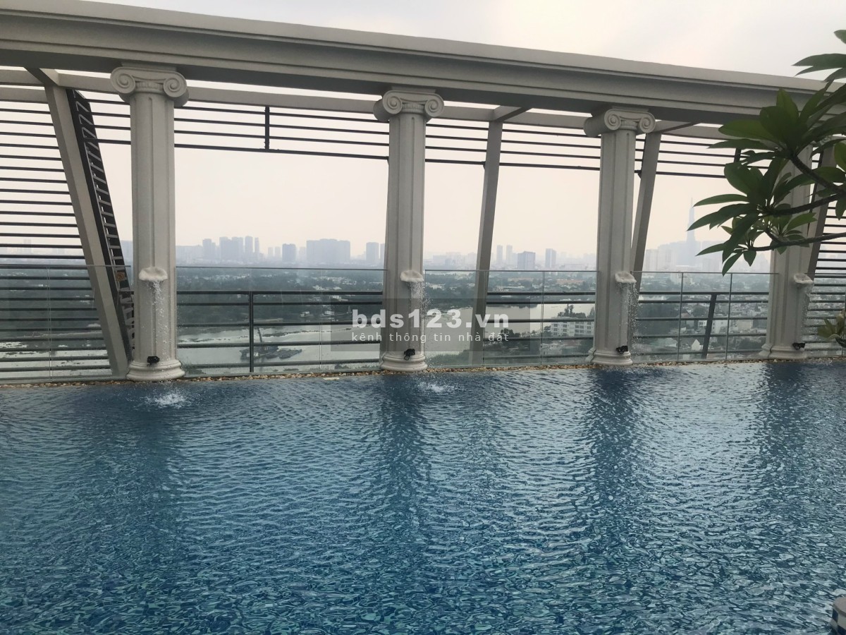 Cho thuê CH 2PN Full NT ST Moritz Phạm Văn Đồng gần Giga Mall nhà mới view sông Sài Gòn