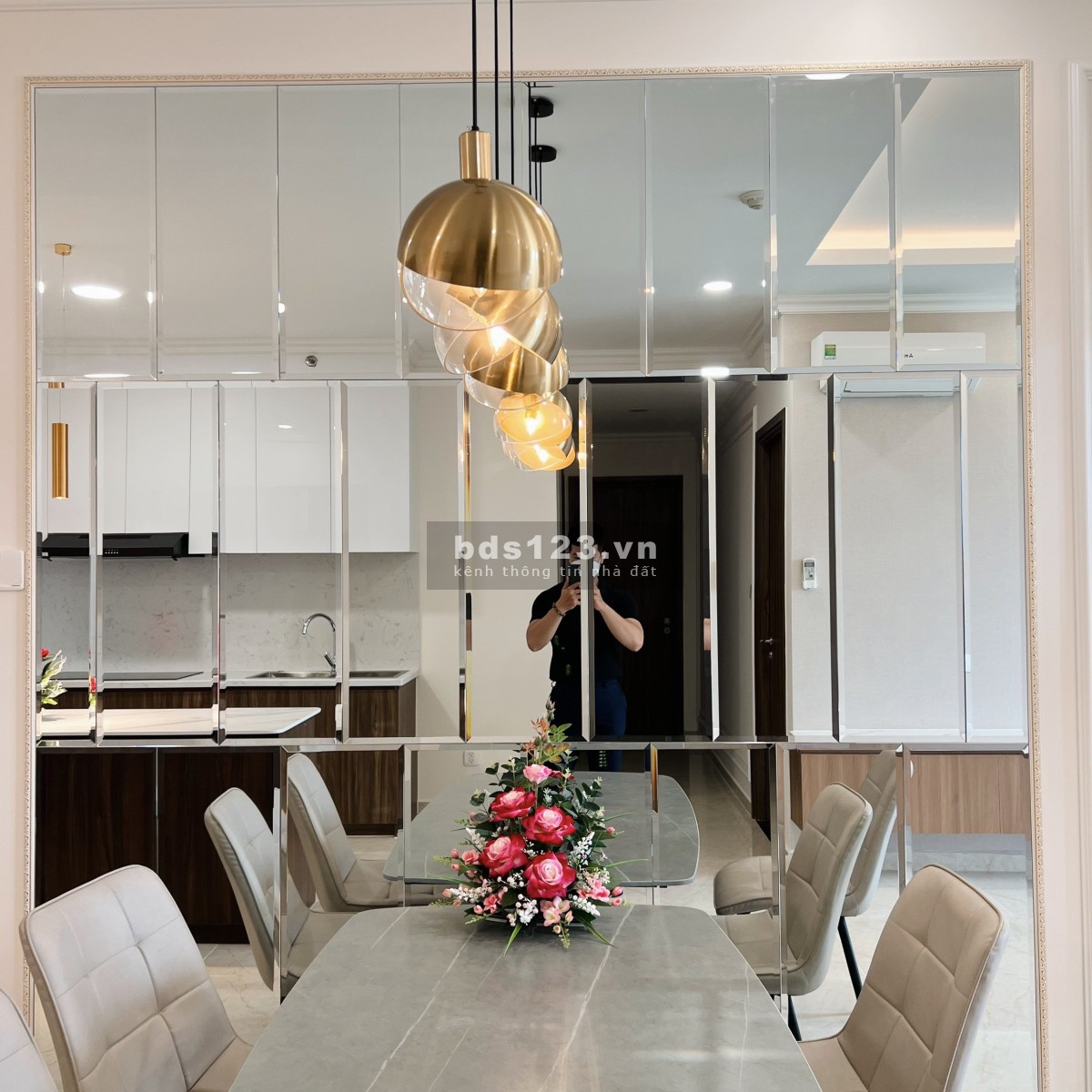 Cho thuê CH 2PN Full NT ST Moritz Phạm Văn Đồng gần Giga Mall nhà mới view sông Sài Gòn
