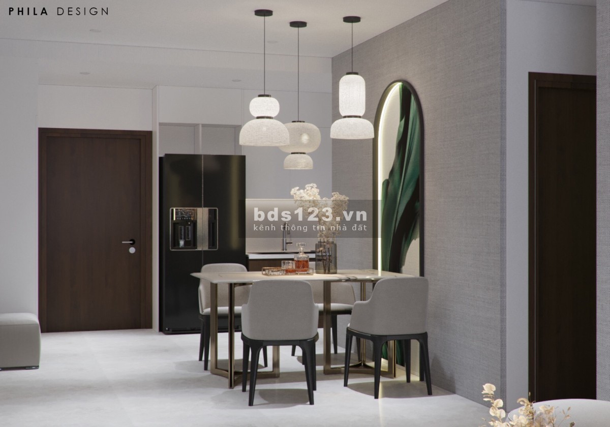 Cho thuê CH 2PN Full NT ST Moritz Phạm Văn Đồng gần Giga Mall nhà mới view sông Sài Gòn