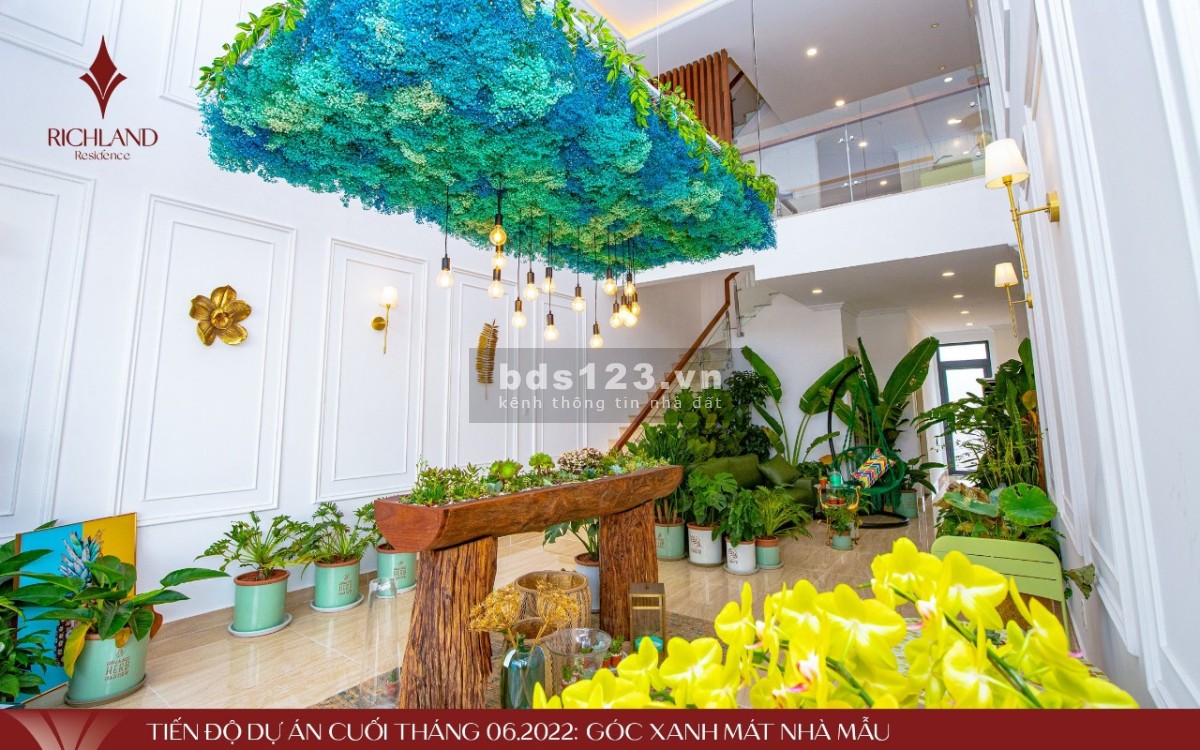 Đất nền nhà phố Hòa Lợi Bến Cát Richland Residence 75m2 mặt…