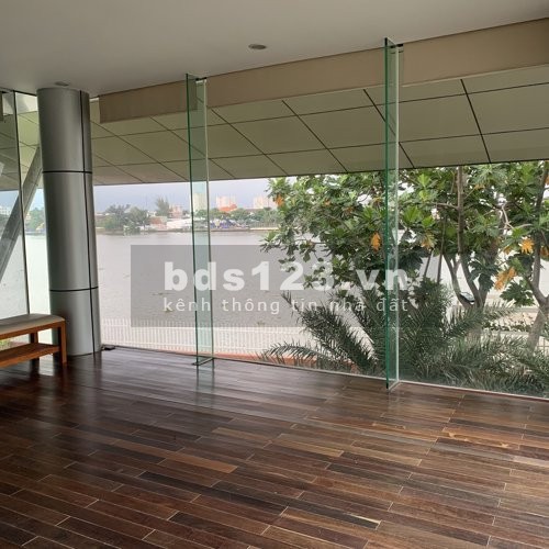 Cho thuê biệt thự 1.200m² mặt tiền sông Sài Gòn, P. Thảo Điền, Quận 2 300 triệu lh 0911.989.098