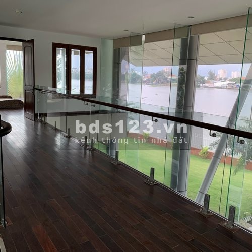 Cho thuê biệt thự 1.200m² mặt tiền sông Sài Gòn, P. Thảo Điền, Quận 2 300 triệu lh 0911.989.098