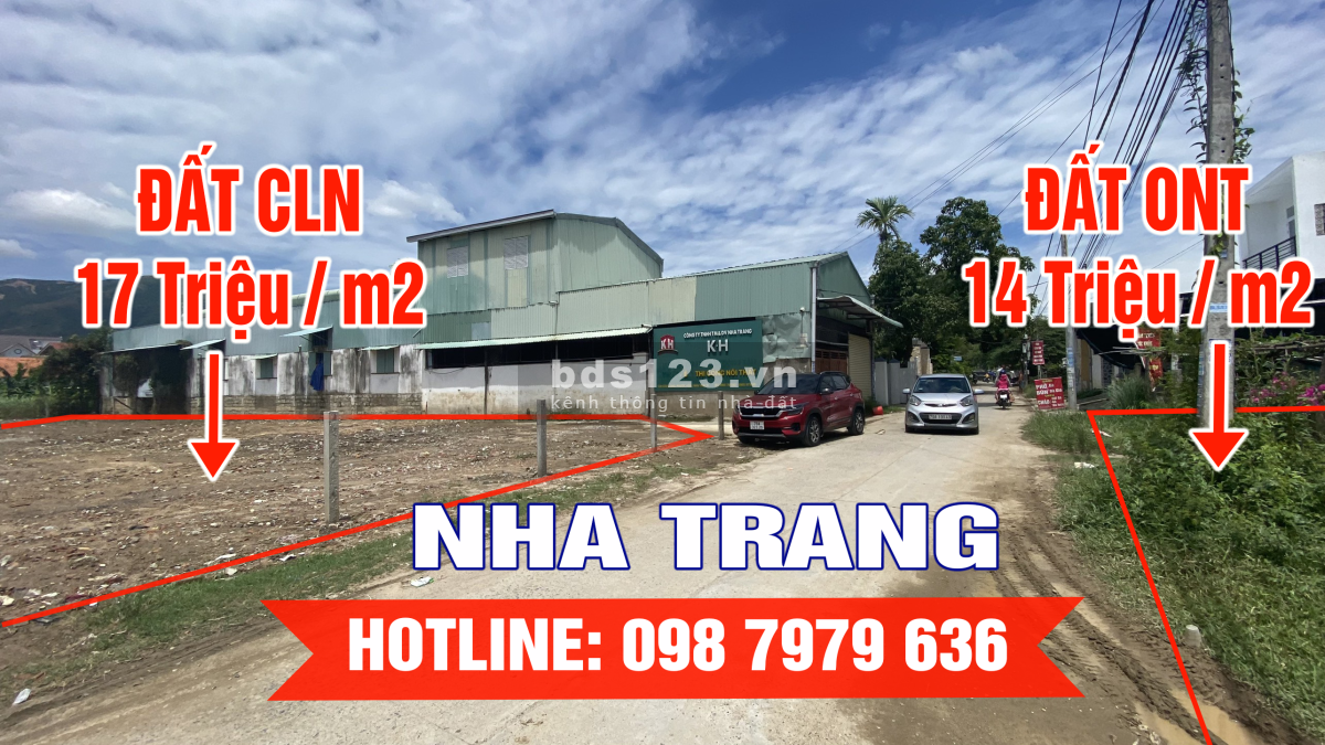 Bán Lô Đất 257m2 Mặt Tiền Lương Định Của xã Vĩnh Trung TP. Nha Trang