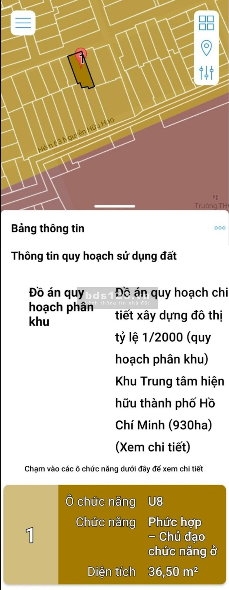 Bán nhà chính chủ Nguyễn Hữu Hào quận 4 DT 36,5m² có SHR