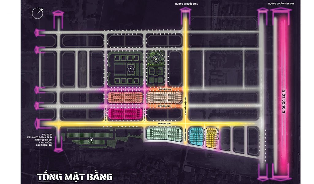 Cần bán nhanh 5 căn ngoại giao shophouse đường 12km, lk12-12 đến lk12-16 giá cực đẹp