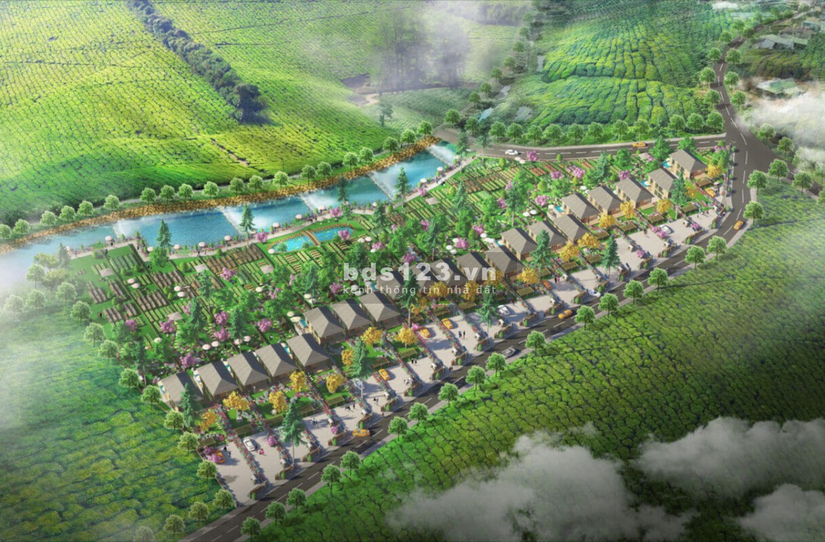 Khu biệt thự nghĩ dưỡng Green Villa Bảo Lộc, giá tốt đầu tư