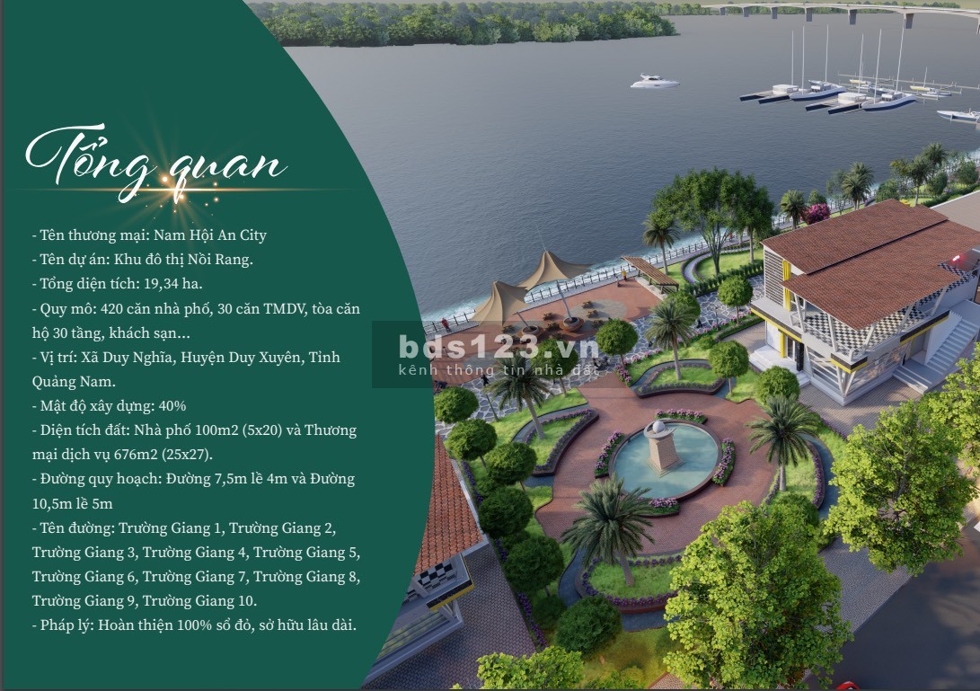 Nam Hội An City - Vừa sở hữu tiện ích như resort 5* - Vừa sở hữu sổ đỏ lâu dài.