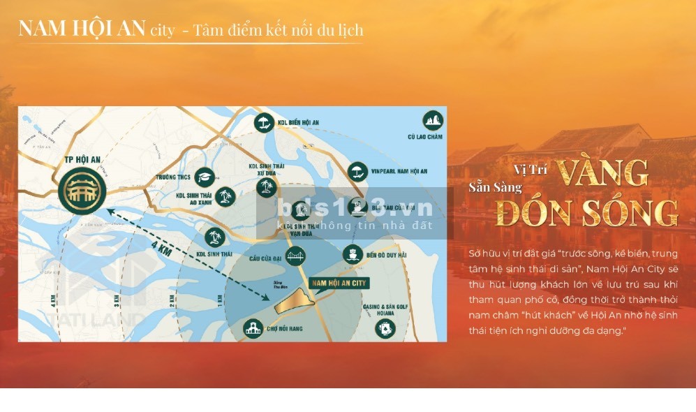 Nam Hội An City - Vừa sở hữu tiện ích như resort 5* - Vừa sở hữu sổ đỏ lâu dài.