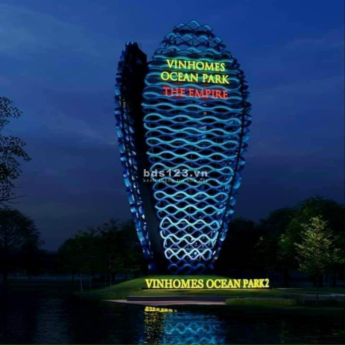 Bán gấp BT đơn lập VIP 363,9m The Empire - Vinhomes Ocean Park 2 giá 28 tỷ