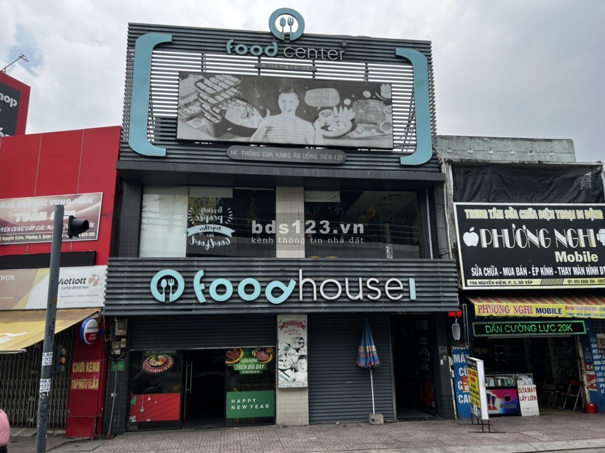 Cho thuê nhà mặt tiền 180m² tại đường nguyễn kiệm, Phường 03, Quận Gò Vấp (Chính chủ)