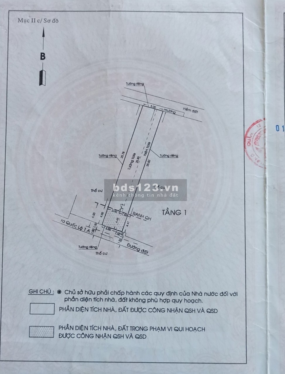 Bán Đất HXH 1/ An Phú Đông 25 Quận 12 Giá 35tr/m (5.4 tỷ)