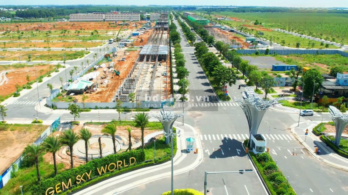 Gem Sky World dự án HOT trong thời gian quá với giá 1,2 tỷ cách sân bay quốc tế Long Thành 7km