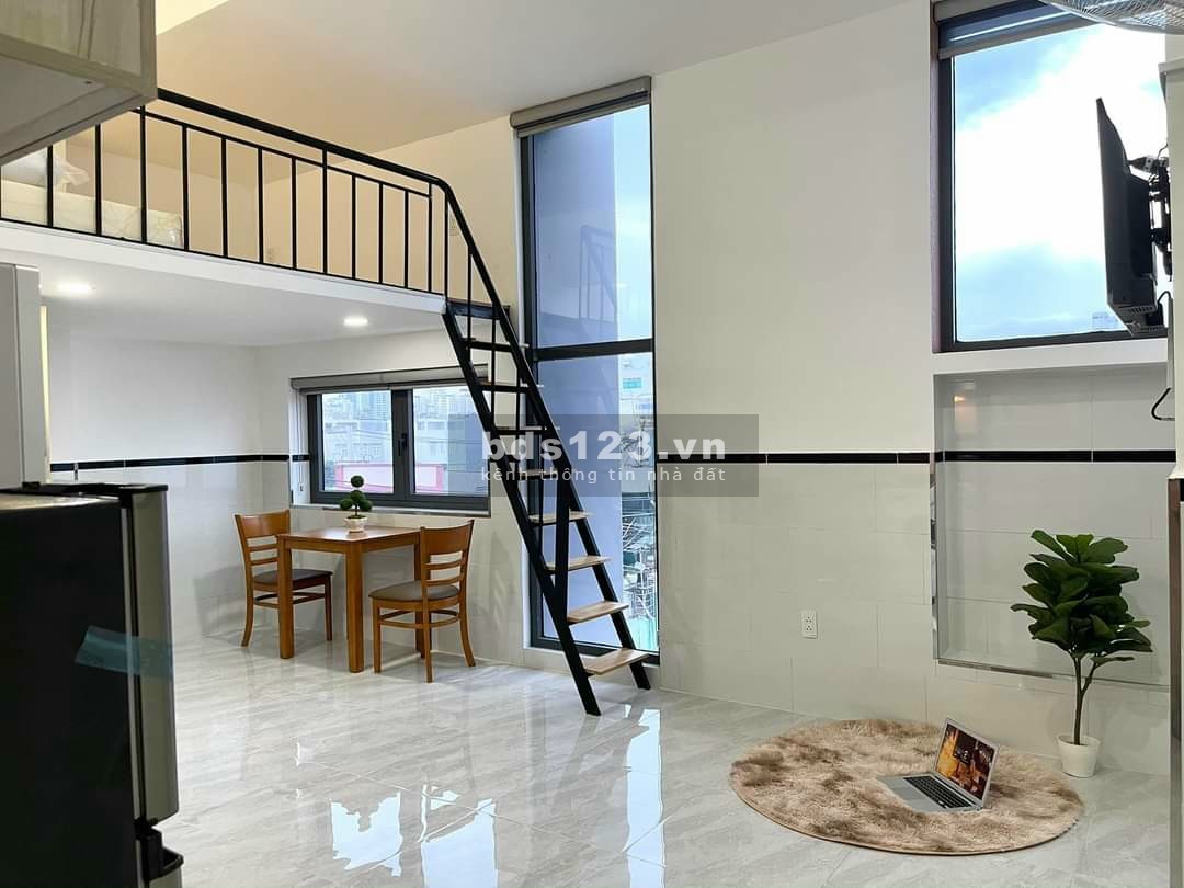 Cho thuê căn hộ gác lửng đầy đủ tiện nghi Mai Văn Vĩnh Q7, rộng đến 38m2 nội thất rất xịn