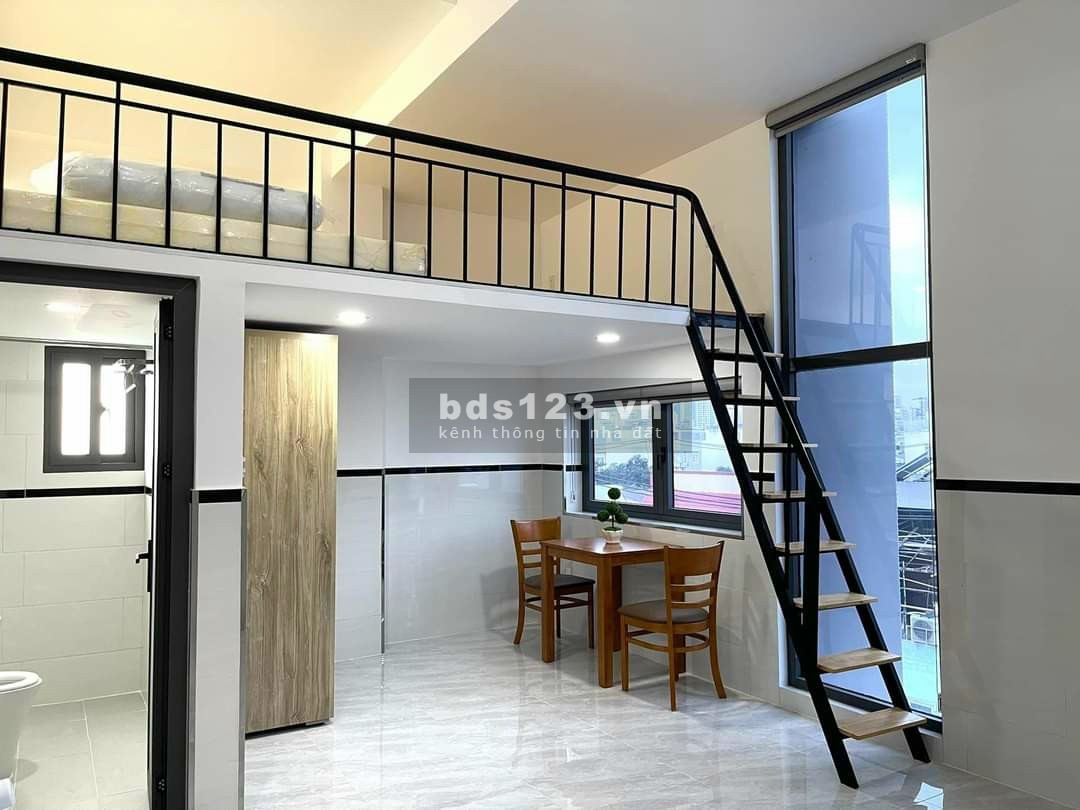 Cho thuê căn hộ gác lửng đầy đủ tiện nghi Mai Văn Vĩnh Q7, rộng đến 38m2 nội thất rất xịn