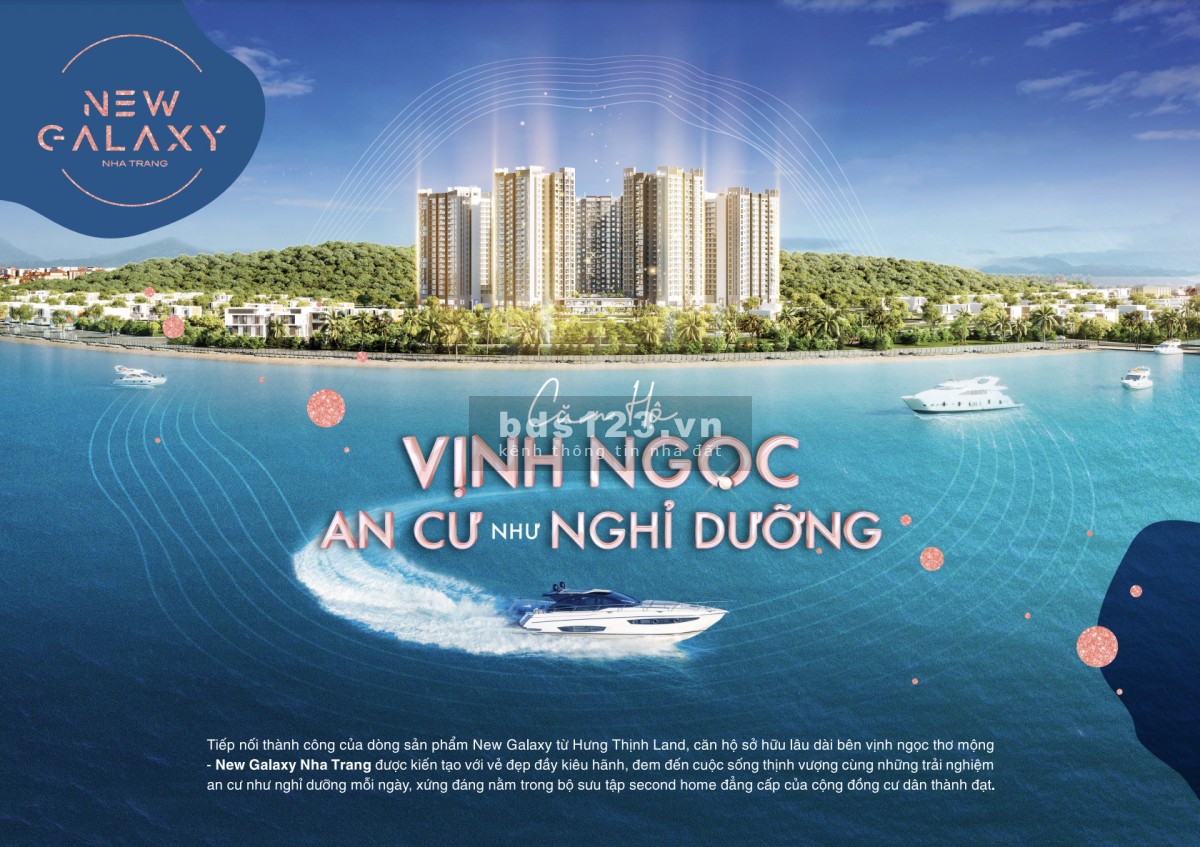 Siêu phẩm dự án Newgalaxy Nha Trang - sở hữu lâu dài ngay KĐT An Viên CK 3%