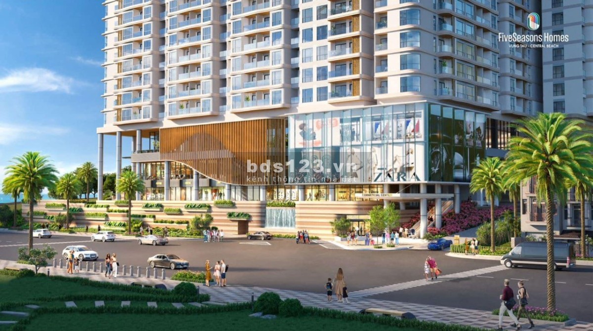 Siêu phẩm trung tâm Bãi Sau FiveSeasons Homes Vũng Tàu Central Beach