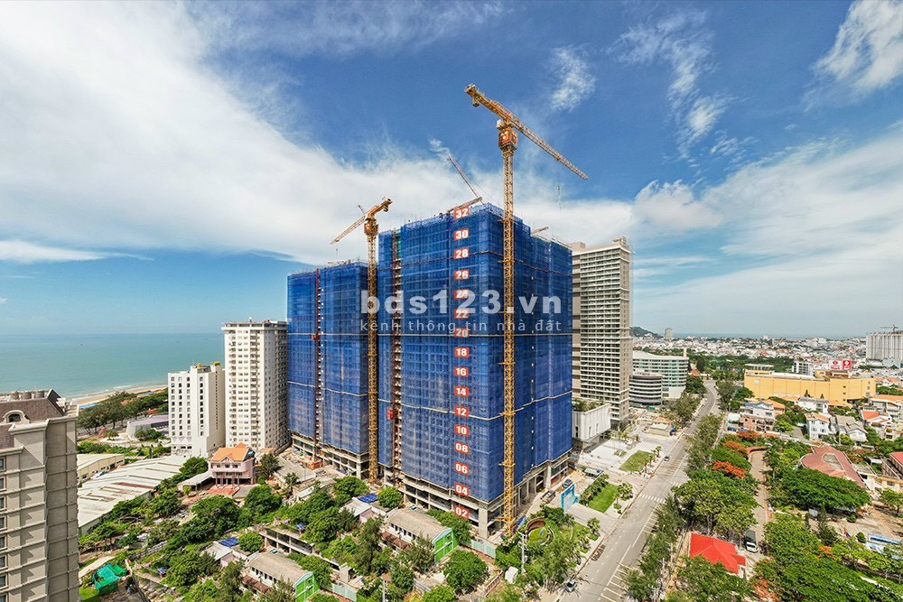 Cần bán căn hộ 2 phòng ngủ 2wc Vũng Tàu Pearl view nội khu chuẩn 5 Sao