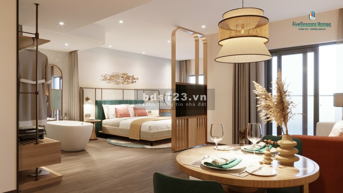 Siêu phẩm trung tâm Bãi Sau FiveSeasons Homes Vũng Tàu Central Beach