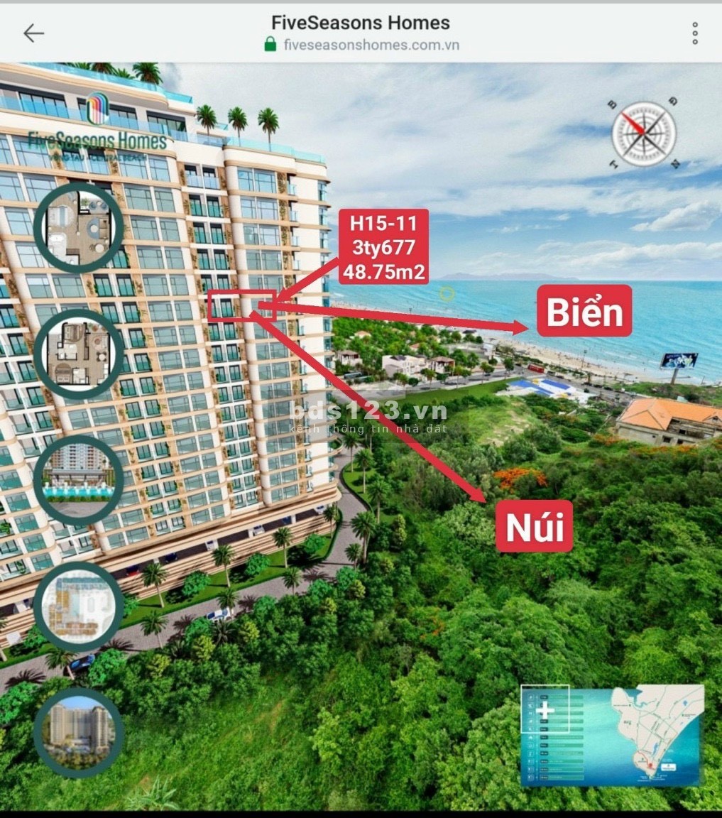 Siêu phẩm trung tâm Bãi Sau FiveSeasons Homes Vũng Tàu Central Beach