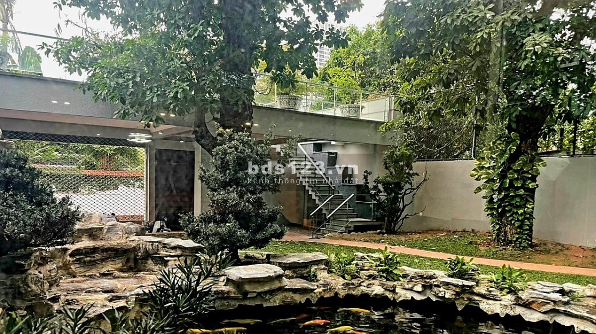 Biệt thự 1.033m² Xuân Thủy, Thảo Điền, Q2. DT: 32m x 33m, KC: 4 Lầu. Chỉ 550 tỷ TL - 0911.989.098.