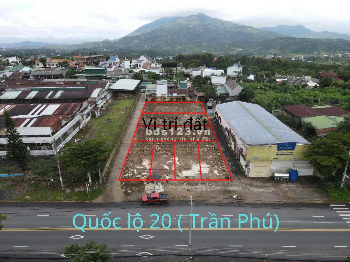 178m2 nằm 2 mặt tiền đường QL20 tại Lộc Tiến tôi cần bán gấp giá 830tr