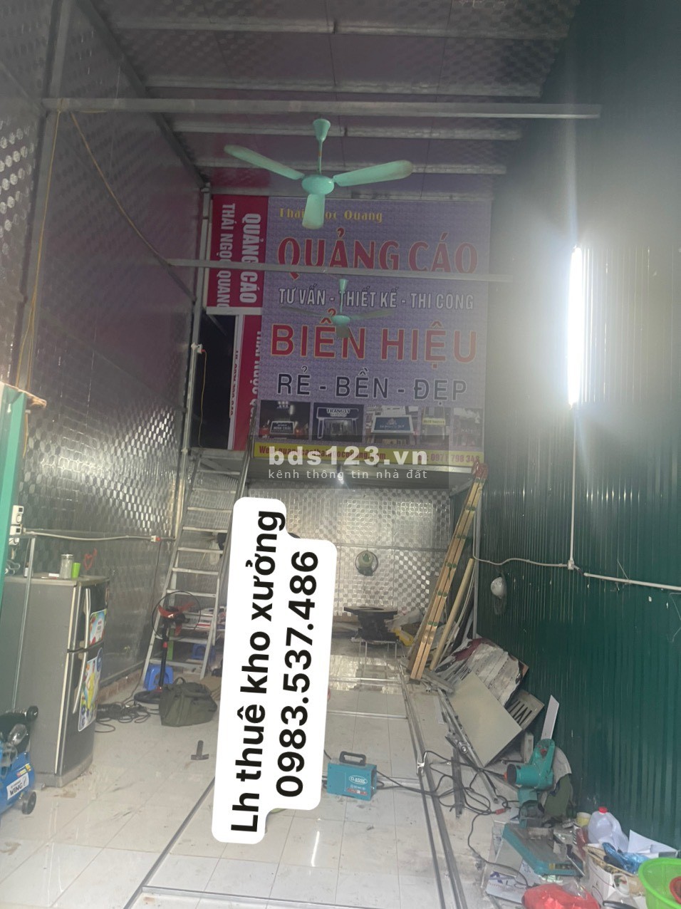 Cho thuê kho xưởng diện tích 50-100m2 ngã Tư Vạn Phúc Hà Đông