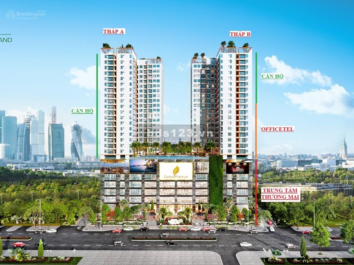 Căn hộ cao cấp Central Premium quận 8 - Giỏ hàng cuối cùng của CĐT - Giá chỉ từ 1,4 tỷ đồng