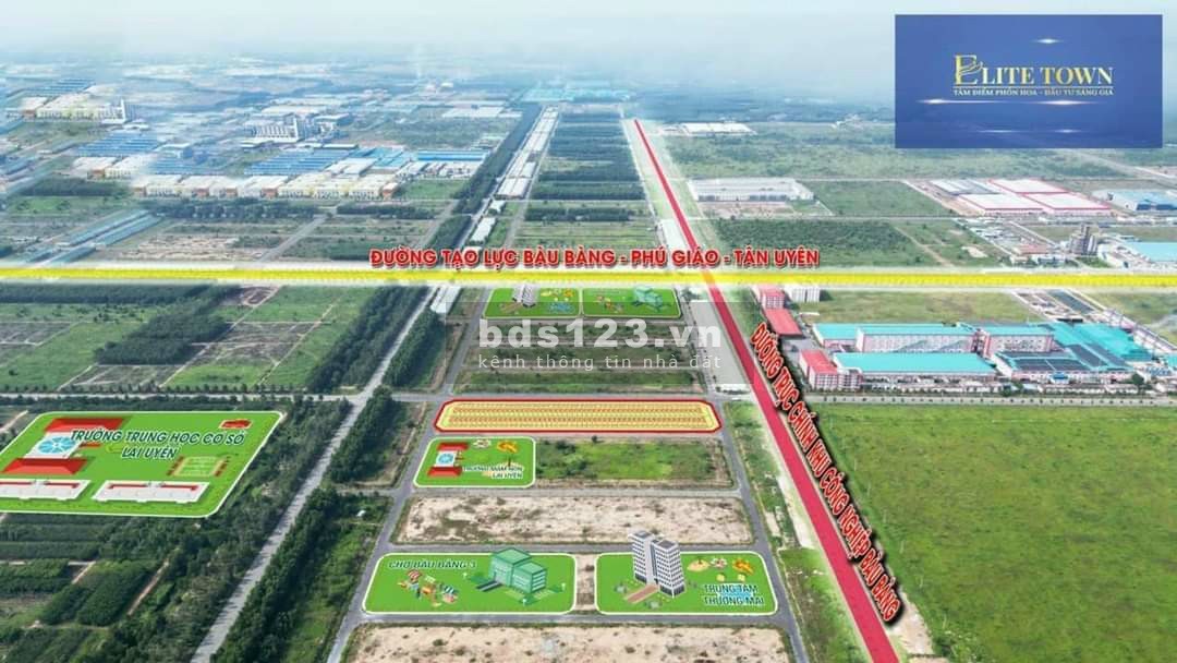 9tr/m2 full Thổ cư, ngay trung tâm công nghiệp Bầu Bàng giá tốt