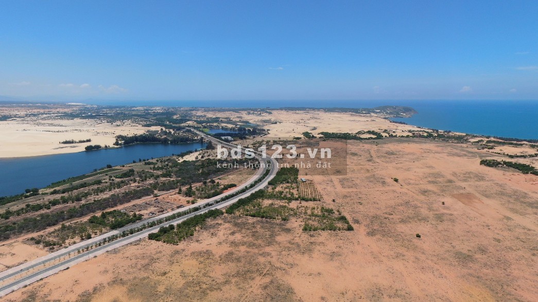 Bán đất sào, sổ đỏ, dtsd 1134m2, gần biển Hoà Thắng, Bình Thuận, Safari Rạng Đông, 2 triệu/m2