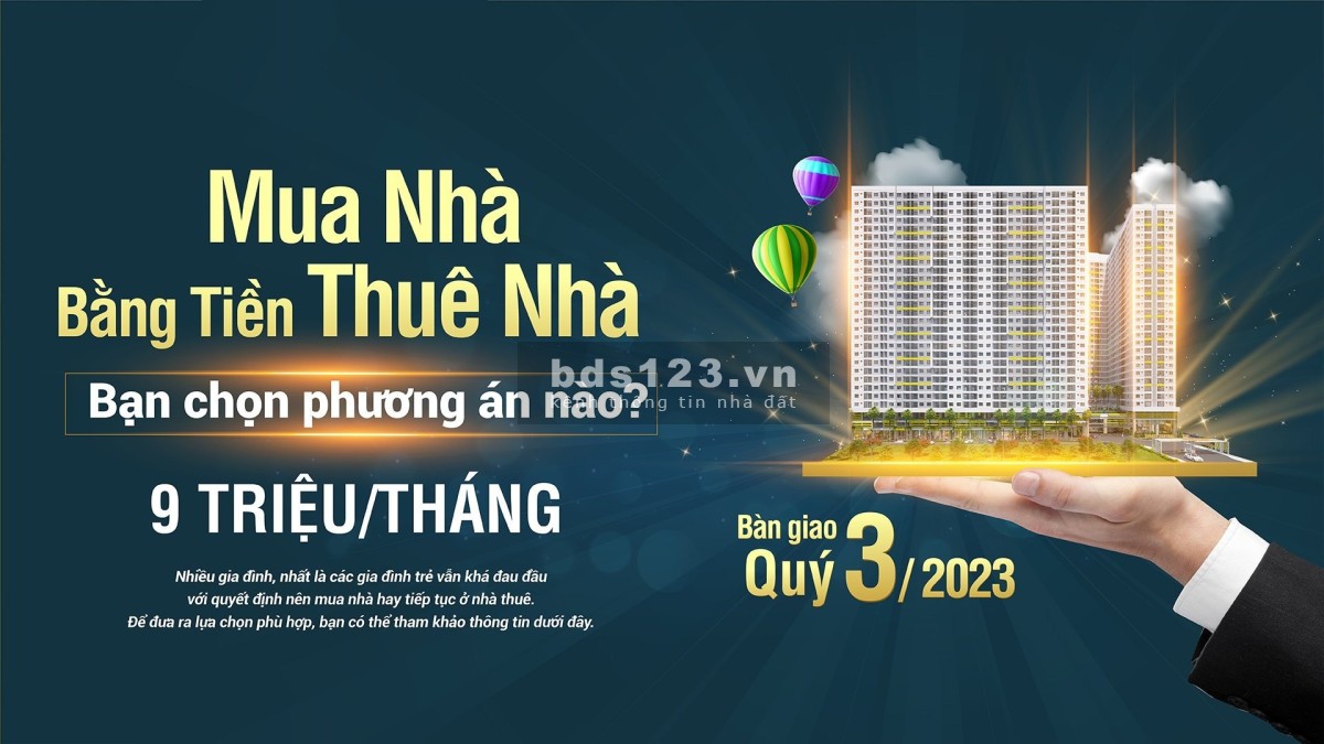Trả góp 9 triệu/tháng, quá dễ để sở hữu nhà trung tâm thành phố Thuận An
